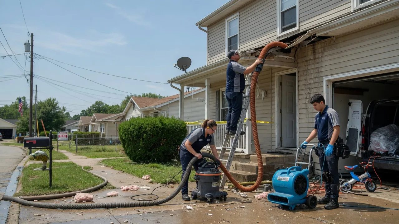 Water Damage Restoration in Ipava, IL near me